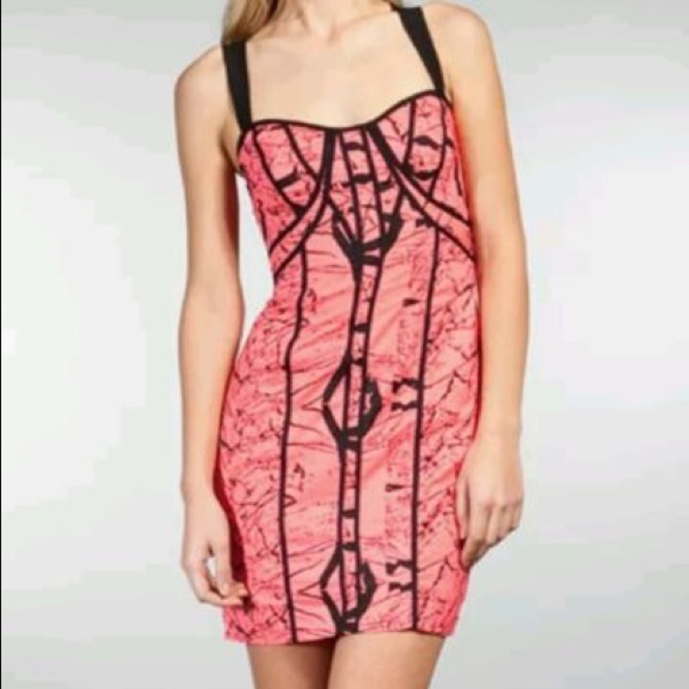 Erik Hart Peach dress size 10 NWT